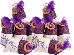 Premium Biologische Lavendel geurzakjes | 10 stuks x 20 gram | geurzakjes voor kledingkast