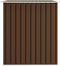vidaXL - Tuinberging - 257x205x178 - cm - staal - bruin