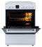 Etna FKV761WIT - Fornuis - Keramische kookplaat 4 zones - Wit