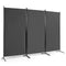 Coast Vouwbare Kamerverdeling - 3-panelen - 260 x 183 cm - Grijs