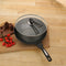 Waukeen wokpan 32cm Glazen Deksel Spatel Wok