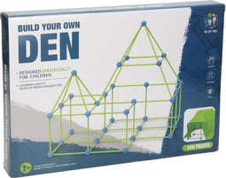 Bouwset ballen en staven - Constructiespeelgoed - 100-delig - Kleurrijk (100 stuks)