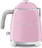 Smeg KLF05PKEU - Mini waterkoker - 0,8L 1400W - Roze