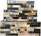 Decoratie Box Opberg Doos Beige Bruin Zwart Hoorn M