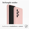 Accezz Samsung Galaxy A53 - Liquid Silicone Backcover - Schokabsorberend - Roze