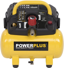 Powerplus POWX1721 - Compressor - 6L tank - 180 l/min luchtdebiet - 8 bar max druk - 9,74 kg