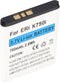 BST-37 vervangende batterij voor Sony Ericsson V600i, D750, K750i, K600i, J100I, J110I, J120I, J220I, J230I 3,7 volt 700mAh