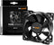 be quiet! Pure Wings 2 - 80mm Computer behuizing Ventilator - Geruisarm 18,2dB - Zwart