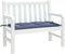 vidaXL - Tuinbankkussen - 110x50x7 - cm - oxford - stof - marineblauw