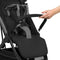Lionelo Julie Air - Ultralichte Buggy - Auto-Folding Compact - 7,5 kg - Verstelbare Rugleuning - XXL Zonnescherm UPF50+ - Onderhoudsvrije Wielen - Grijs