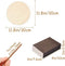 10Pcs Onafgewerkte Hout Ronde Houten Schijven Stukken 30cm/12 Inch Natuurlijke Plain Blanco Plakjes 3mm Dik voor Houtwerk Decoratie Diy Art Ambachten Pyrografie Ornament Coaster (zonder Sponge)