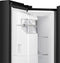 Hisense RS818N4IFD - Side-by-Side Koelkast - Water- en IJsdispenser - RVS