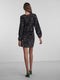 PIECES PCKAM LS Wikkeljurk - V-Hals - Lange mouwen - Glitterdetail - Maat S