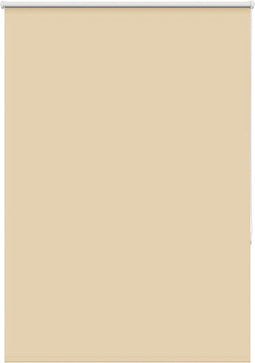 vidaXL - Rolgordijn - verduisterend - 105x150 - cm - stofbreedte - 100,7 - cm - beige