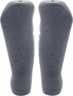 Handvatset Fiets Edge Ergo Basic 135mm - zwart