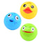 Johntoy happy world dieren bad speelballen, 3st.