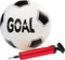 Mondo - Voetbalgoal 2 In 1 - 183 x 121 cm en 92 x 63 cm - Inclusief bal en pomp
