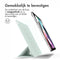 imoshion Tablet Hoes - Geschikt voor iPad Air 5 (2022) / Air 4 (2020) / Air 11 inch (2025) M3 / Air 11 inch (2024) M2 - Magnetic Bookcase - Lichtgroen