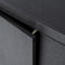 Dressoir Helsinki - zwart - 200cm