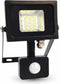10W LED Bouwlamp met PIR sensor - Koel Wit