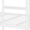 vidaXL - Stapelbed - zonder - matras - 75x190 - cm - staal - wit