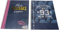 10x College spiraalblok NY + Dreams A4