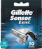 10x Gillette Scheermesjes Sensor Excel 10 stuks