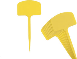 10x Moestuin/groentetuin/kruidentuin plaatetiketten 5 cm - Moestuin labels 10 stuks - Tuin artikelen