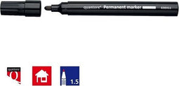 10x Quantore Permanent Marker zwart 1-1.5mm