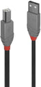 Lindy 36676 - USB 2.0 Kabel - 7.50 m - Zwart
