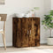 vidaXL - Dressoir - 60x31x70 - cm - bewerkt - hout - gerookt - eikenkleurig
