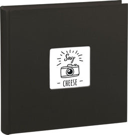 Hama Album XL "Fine Art", 30x30 cm, 100 zwarte pagina's, zwart