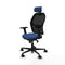Jorquera Piqueras y Crespo 2D036N2 - Bureaustoel met hoofdsteun - Verstelbare hoogte - Marineblauw