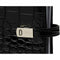 1111-06 Hervulbare Personal Agenda Ringband Croco Zwart 2024