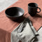 Dutch Rose Linen Tafelloper - 40x150cm - Dubbelzijdig Terracotta-beige