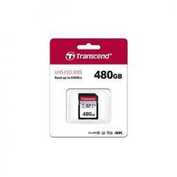 Transcend 300S - SDHC-kaart 8 GB Class 10 UHS-I - Lees 95 MB/s Schrijf 45 MB/s