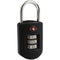 Pacsafe Prosafe 1000-TSA kofferslot 3 cijferig-Reisslot-Bagageslot-USA bagageslot-Zwart (Black)