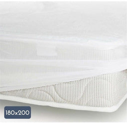 Matrasbeschermer - 180 x 200 cm x 25 cm - 100% Katoen - 170 G/M2 - LOVELY HOME