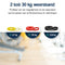 Hulser Sportieve Bundel - Weerstandsbanden set van 2 tot 30 kg - 2 x Enkel strap - 3 x Fitness band (2 stuks)