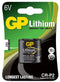 GP CR-P2 - Accu Lithium - 35,8mm x 19,5mm x 34,8mm - Zwart