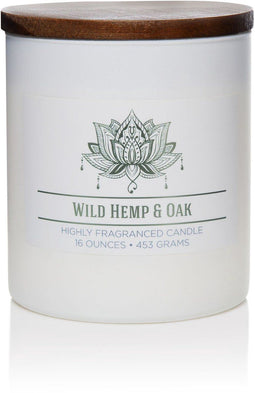 WELLNESS CANDLE WILD HEMP OAK – 453g