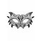 Maskarade Nuit - Masker - Zwart - One Size