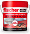 Waterdicht makend Fischer 547156 Rood 4 L