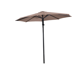 Push-up parasol Libra taupe Ø3 meter