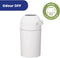 - Nappy Bin - Compacte Luieremmer met Deksel - Geurdicht - Eenvoudig in Gebruik - Makkelijk Schoon t