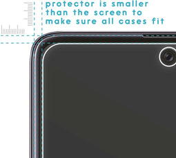 imoshion Screenprotector Geschikt voor Samsung Galaxy A71 Inclusief Camera Lens protector - imoshion Screenprotector Folie 3 Pack + Camera Protector Glas