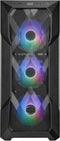 Cooler Master MasterBox TD500 Mesh V2 - Tower Behuizing - Gehard glas - Zwart