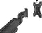 Neomounts DS70PLUS-450BL1 - Bureaumount - Full motion voor curved ultra-wide schermen tot 49