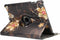 Tablet Hoes Geschikt voor iPad 2 (2011) 9.7 inch /iPad 3 (2012) 9.7 inch / iPad 4 (2012) 9.7 inch - 360° Draaibare Design Bookcase - Meerkleurig /Butterfly Flowers