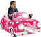 Huffy Minnie Mouse - Ride-on Auto 7,2V - Werkende koplampen en openende deuren - Roze